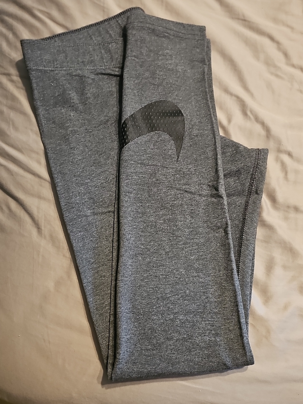 Nike Gray Womens' Logo Leggings